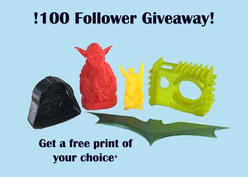 Win a Free 3D Print!