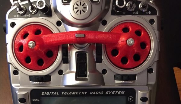 3d printed gimbal protector in flexible tpu for either Taranis or Spektrum DX radios