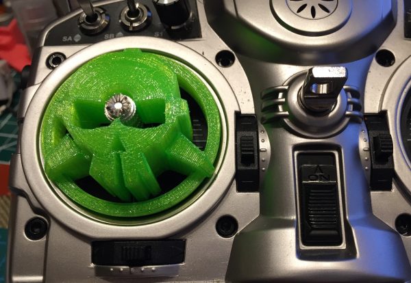 Rotor Riot Logo Gimbal Protector in Green Flexible TPU from JetPrints