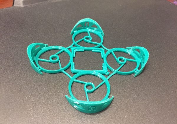 Dark Green Neato Whoop 3D Printed Frame from JetPrints